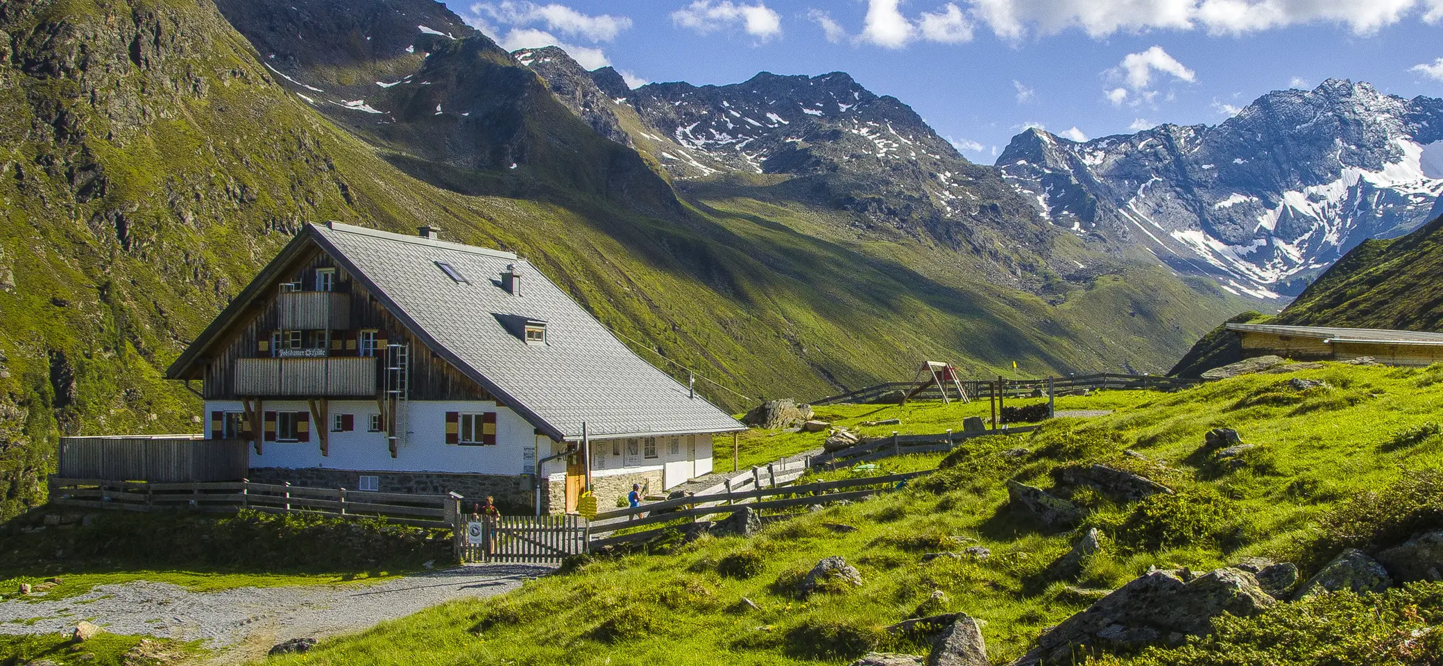 Potsdammer Hütte im Sommer | © Ira Kreutzer & Sven Bissert